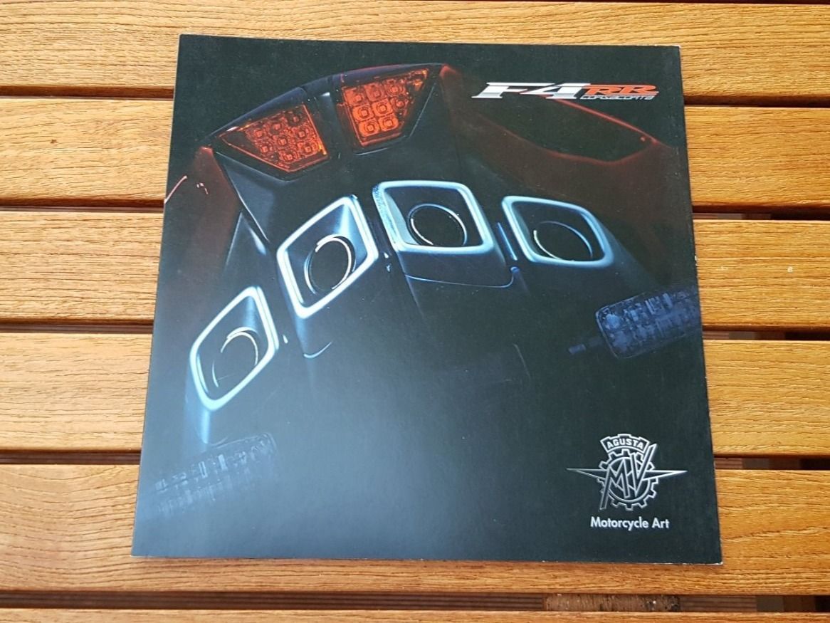 Documenti: Brochure/Prospekt MV Agusta F4 RR – Nuovo (secondo la descrizione) da posieux venduto da Avus02 1