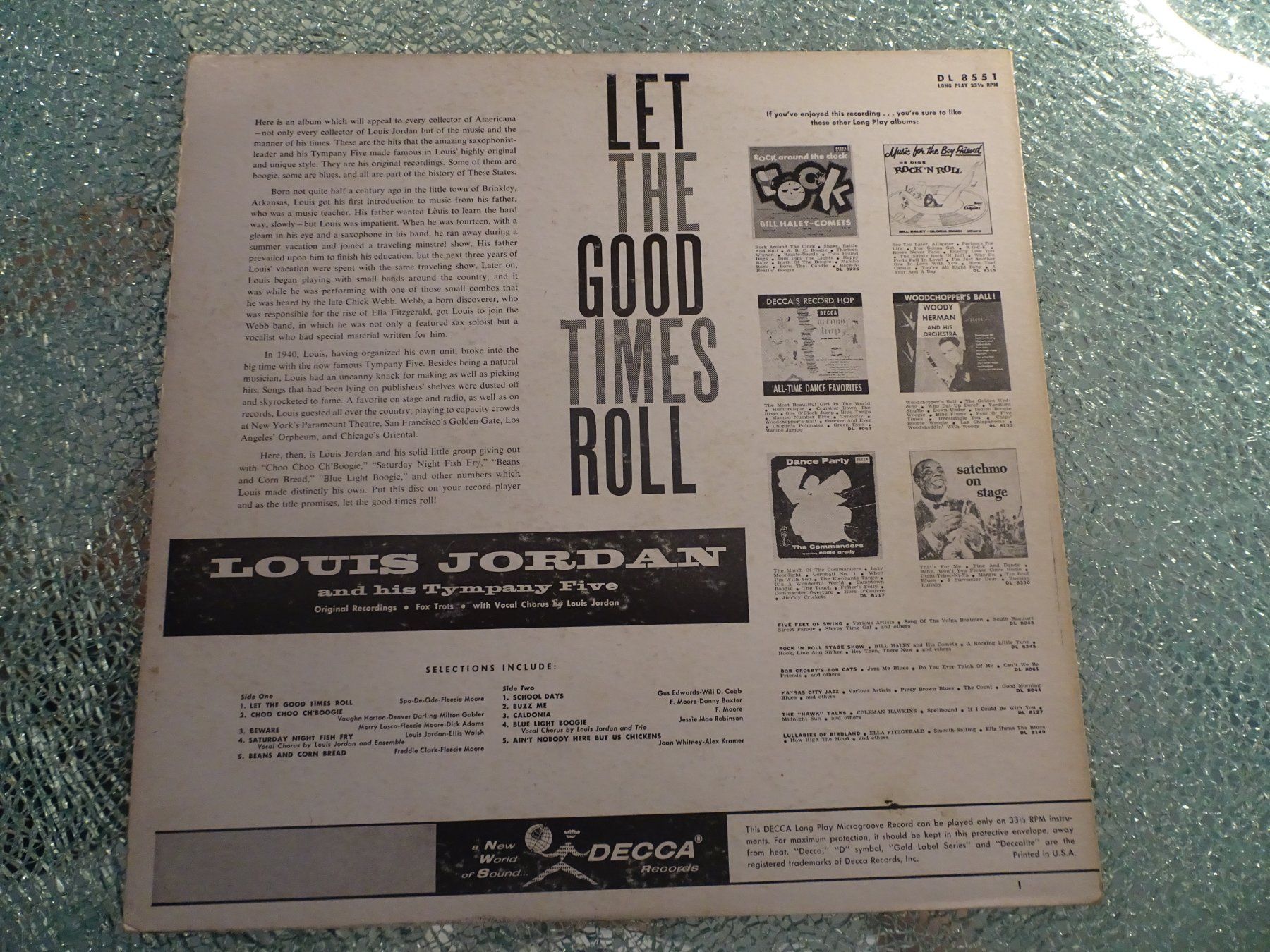 Dischi in vinile: LP Louis Jordan & his Tympany Five – Usato da Muttenz venduto da wyhaegli 1
