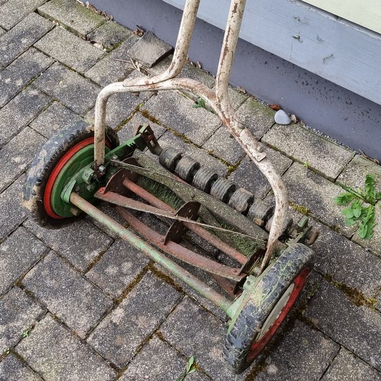 Original englischer Vintage Rasenmäher Kaufen auf Ricardo