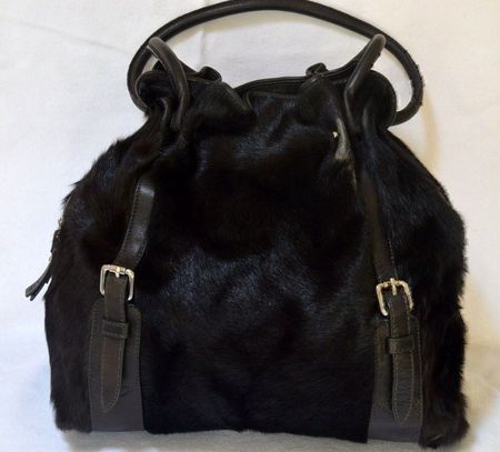 Caroll Tasche Nerzfell / sac  fourrure en vison