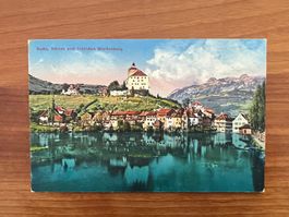 AK 1917 Buchs Schloss Werdenberg    (G2229)