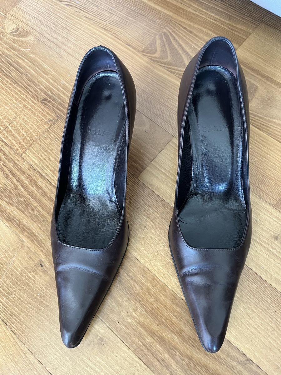 Bally Damenschuhe: Bally Pumps braun Gr. 38-39 Leder – Gebraucht aus Zürich von tsunrise122 1
