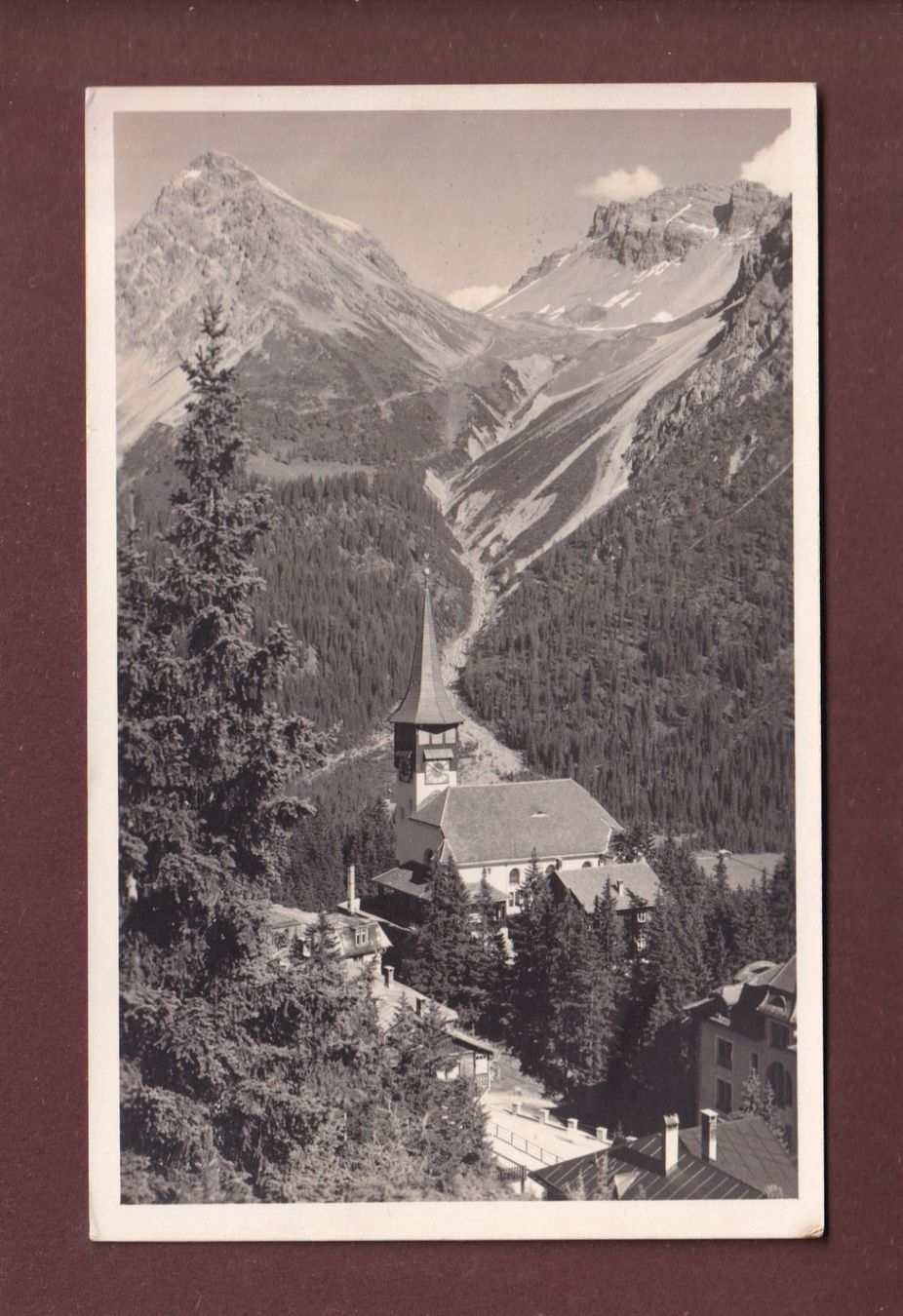 Cartes postales: AROSA - Kirche - Furkapass – D'occasion à Pully par nicecards-shop