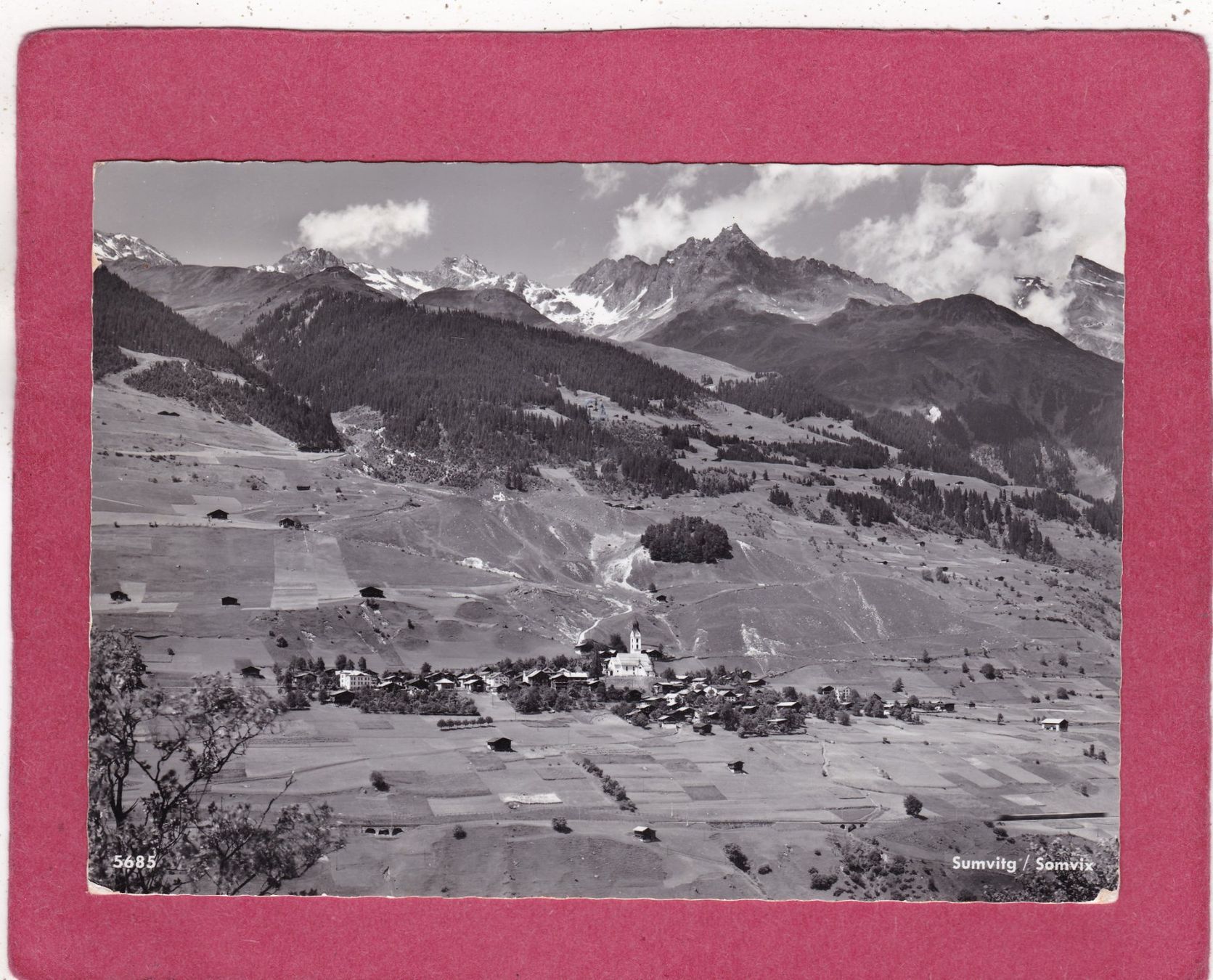 Cartoline postali: Sumvitg  Somvix – Usato da Herisau venduto da Lisegrat2008