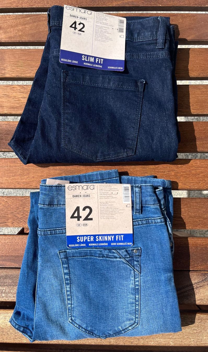 Jeans: Jeans taille 42 neufs – Nuovo e nell'imballaggio originale da Neuchâtel venduto da Virg30