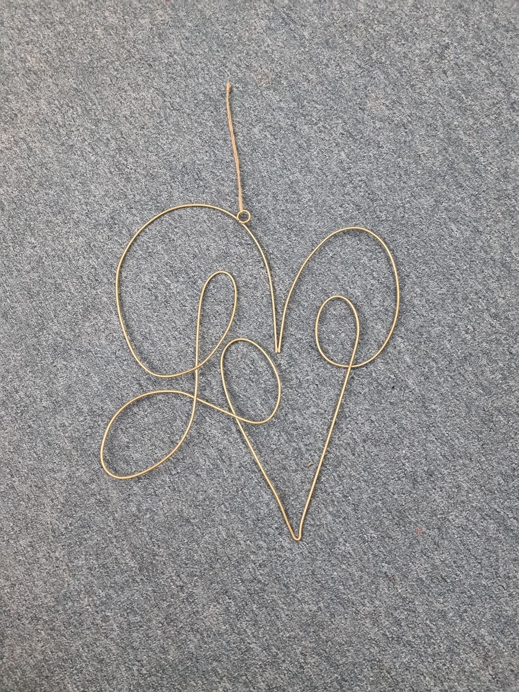 Tutte le decorazioni: Deko Herz Love Goldfarbig – Nuovo (secondo la descrizione) da Zofingen venduto da Felpa 1