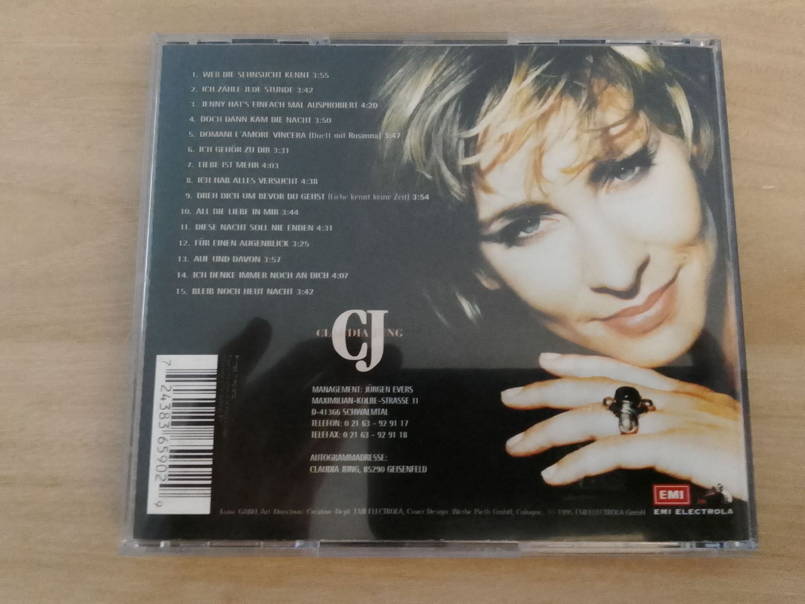 CD: Claudia Jung – Usato da Liebefeld venduto da CD-Urs 1