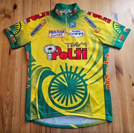 Radtrikot Santini Team Polti Gr. XXL Velo Radsport Trikot