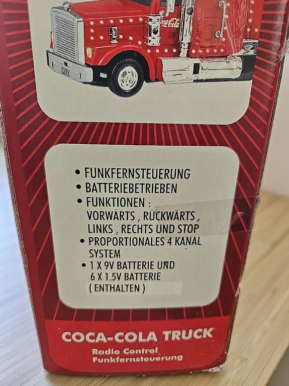 RC Kits de montage: Ferngesteuerter Coca-Cola Truck – D'occasion à Bühler par ahu_bf9n 1