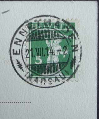 Cartes postales: BADEN Hotel Jura – D'occasion à Jona par philajona 1