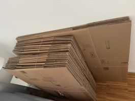 Umzugskartons gross ungebraucht Stapel 19 Stueck