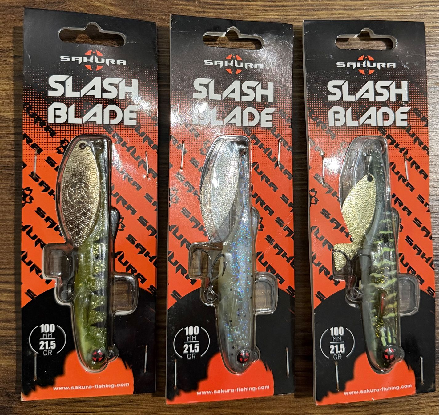 Esche: Sakura Slash Blade 3er Set 10 cm - Set 14 – Nuovo e nell'imballaggio originale da Widnau venduto da Fishingtackle_Oggy