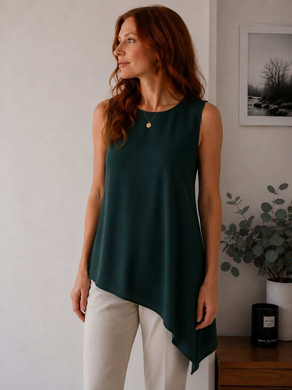 Cos Top: Très beau haut vert COS - Taille 36 – Usato da Pully venduto da Artemisya