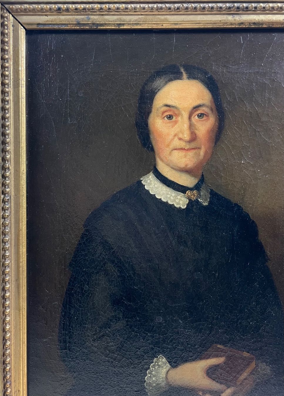 Gemälde: Antikes Portrait Gemälde von Elisabeth Sulzberger – Gebraucht aus Root von  2
