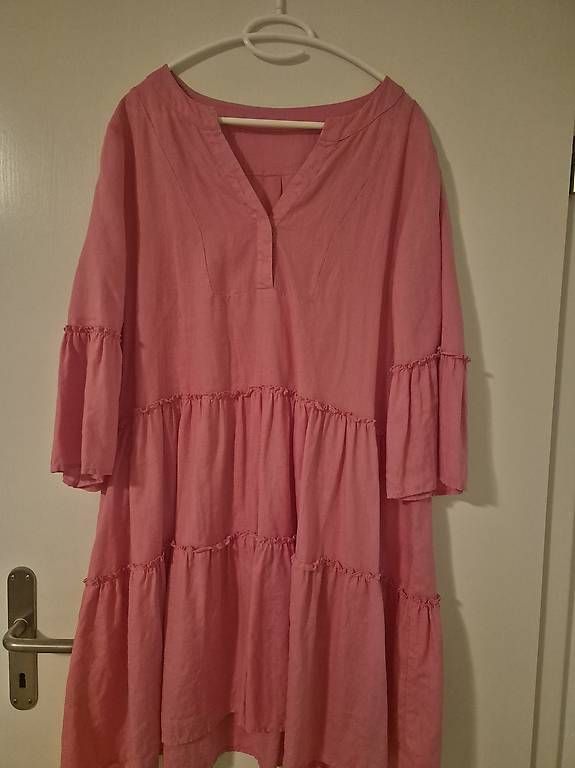 Vestiti: Leinenkleid Pink Gr. XL – Nuovo (secondo la descrizione) da Anglikon venduto da wba8008 3