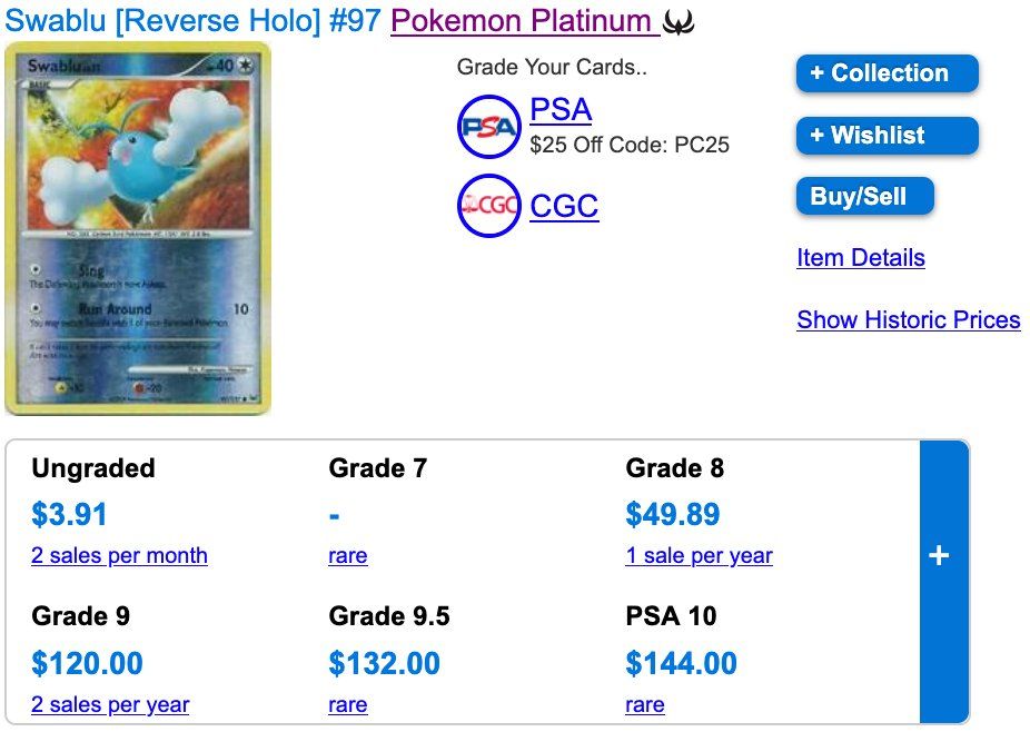 Pokémon Carte collezionabili: Altaria Rare Reverse Holo 18 & Wablu Reverse Holo 97 – Usato da Zürich venduto da PEACECOCOON 4