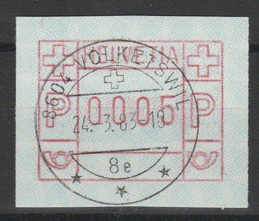 Tutti i francobolli: Frühdatum für 6AII  150.- – Usato da Oberglatt ZH venduto da Wiedmi6