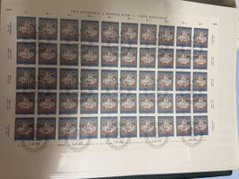 Bogen Satz Pro Patria Bern 1.6.66 Ausgabetag Stempel 