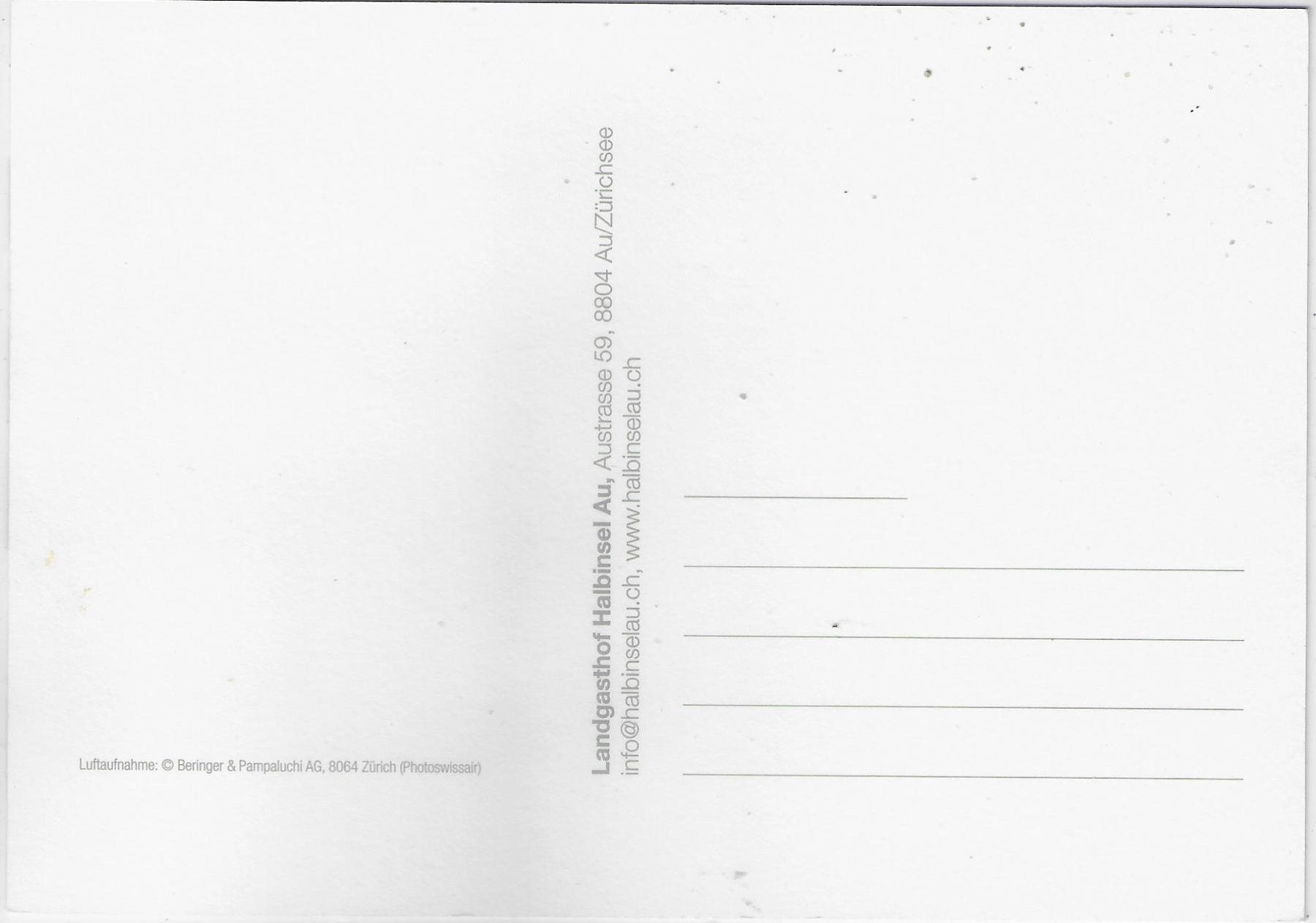 Cartoline postali: Landgasthof Halbinsel Au – Usato da Ettingen venduto da Kartenplanet 1