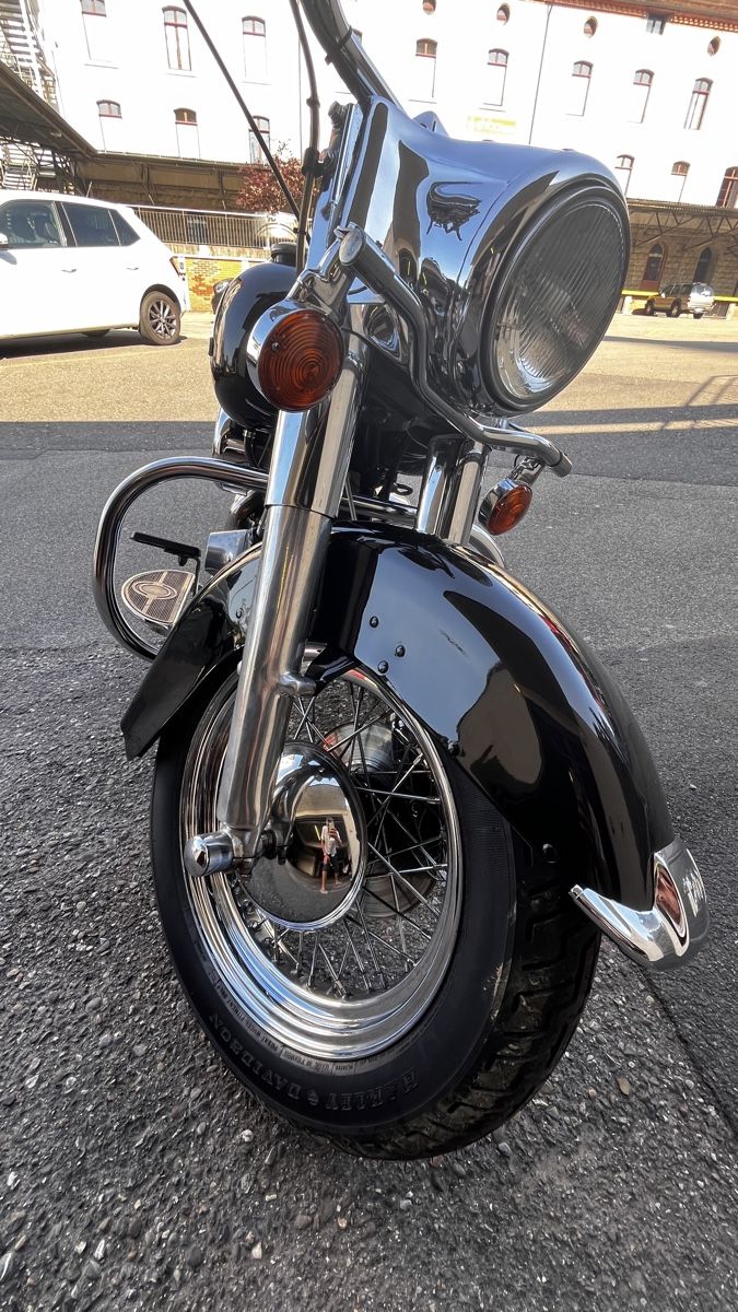 Chopper: Harley-Davidson FLH, 1974, X, Kompl Revidiert – Usato da Zug venduto da sevende 6