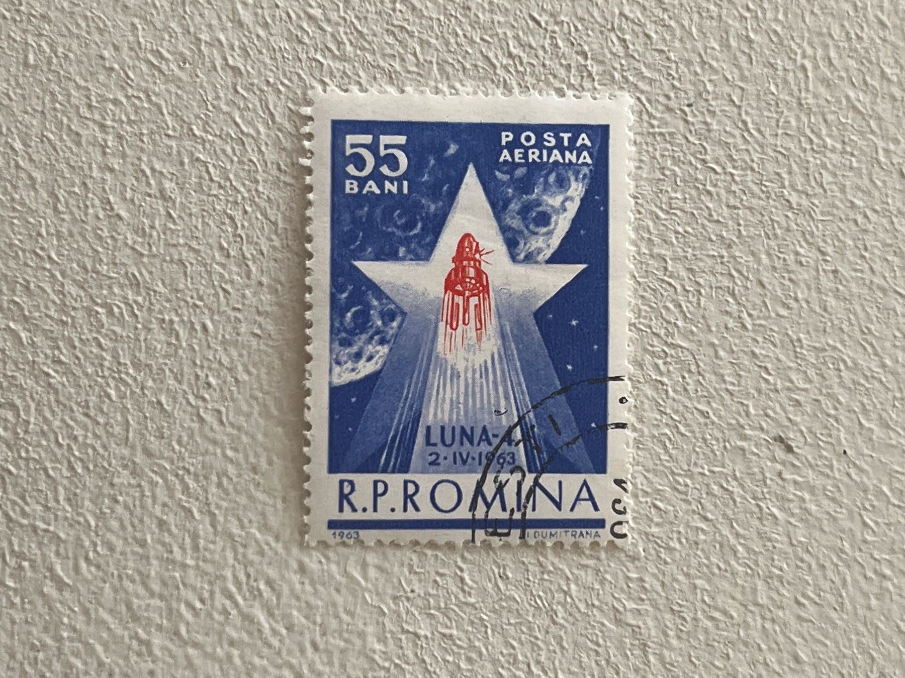 Alle Briefmarken: Cosmo und Space Theme Briefmarke – Gebraucht aus Chiasso von AzenYa