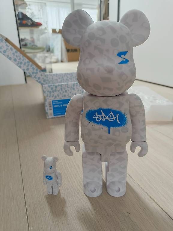 Statuette: Bearbrick Stash 100% & 400% Set – Usato da Luzern venduto da Pokepas