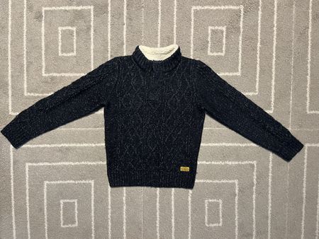 Warmer Winter Strick-Pullover, Gr. 134, Top Zustand!