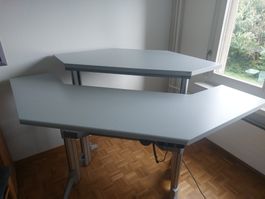 (Büro-) Schreibtisch höhenverstellbar