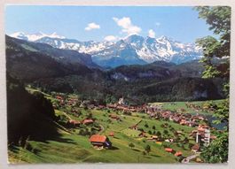 Lungern mit Wetterhörner und Oltschihörner
