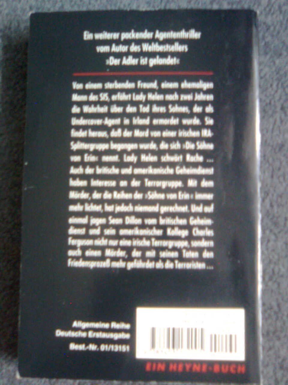 Libri: Jack Higgins An höchster Stelle – Usato da Basel venduto da Alacant 2