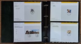 2004-2009, 6 Jahre Sammelblätter ET-gest. in neuwert. Album