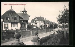 Bern, Blick auf die Ensingerstrasse mit 