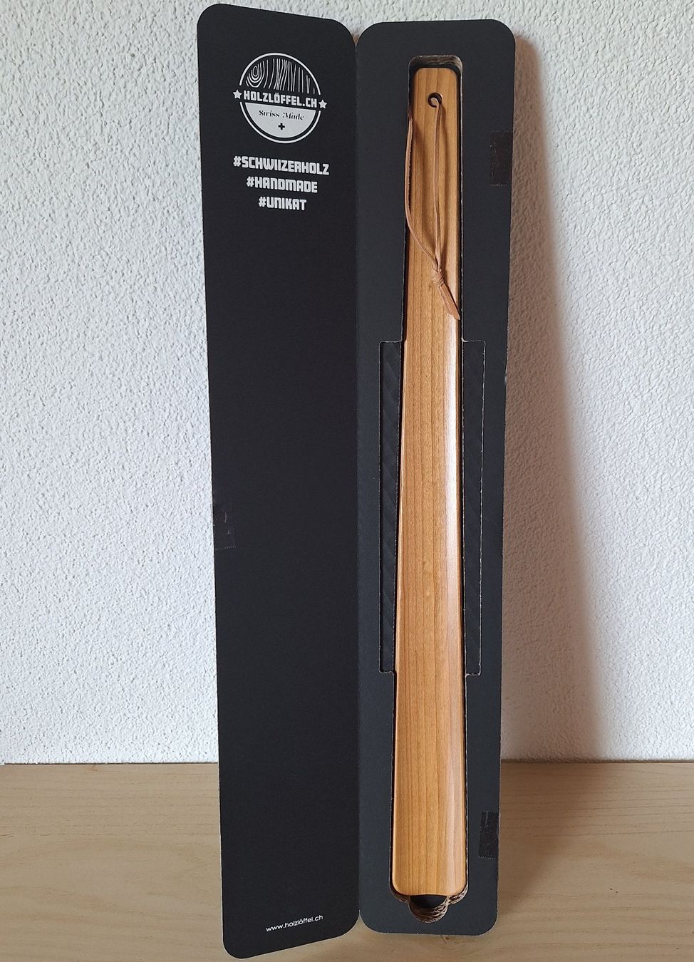 Altro in  Abbigliamento & Accessori: Schuhlöffel aus Schweizer Holz – Nuovo e nell'imballaggio originale da Worb venduto da geo_zbd8 1