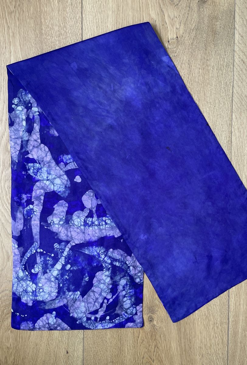 Foulard & Sciarpe: Seidenschal Blau-/Violettöne - edel – Usato da Grenchen venduto da M_ina 5