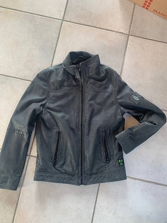 Giacche: Lederjacke Lammleder Grau – Usato da Goldau venduto da locherrogerio