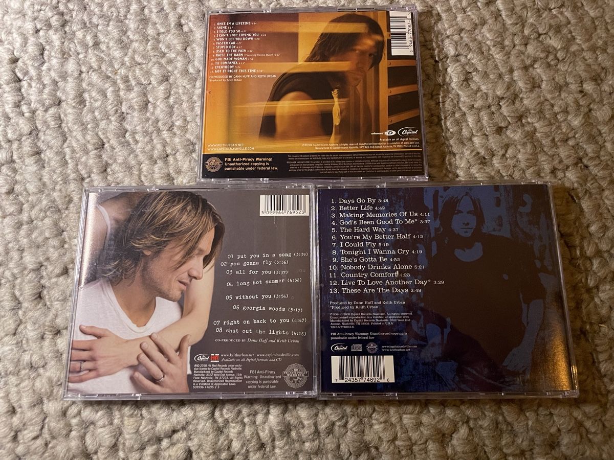 CD: 3x Keith Urban – Nuovo (secondo la descrizione) da Reinach AG venduto da trigger7811 2