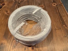 64m Koaxial Kabel-Radio-TV-SAT neu Durchm nur 5mm MK76A Wisi