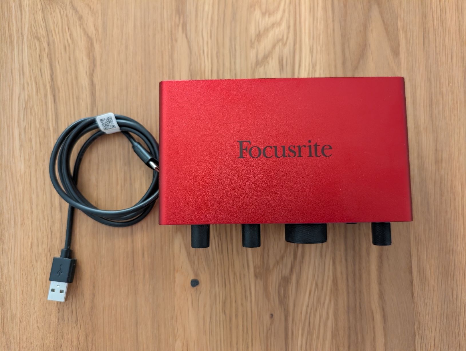 Focusrite Attrezzatura per studi di registrazione: Focusrite Scarlett Solo Audio Interface mit USB Kabel – Usato da Kriens venduto da CallMeSmiff