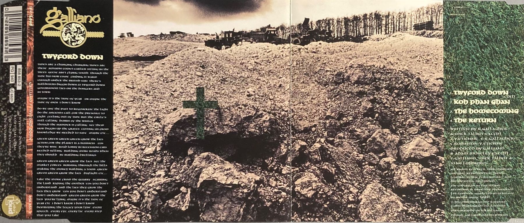 CDs: GALLIANO - TWYFORD DOWN – D'occasion à Poliez-Pittet par Newtown-Records
