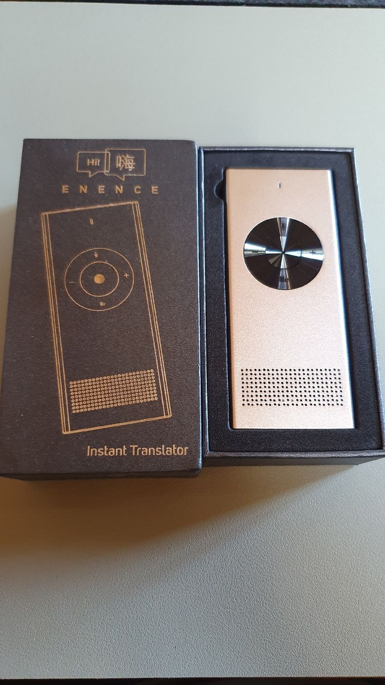 Enence Aufnahmegeräte: ENENCE Instant Translator neu originalverpackt – Neu und originalverpackt aus Bolligen von BXB12