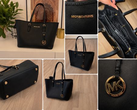 Michael Kors Shopper – Schwarz mit goldenen Detai