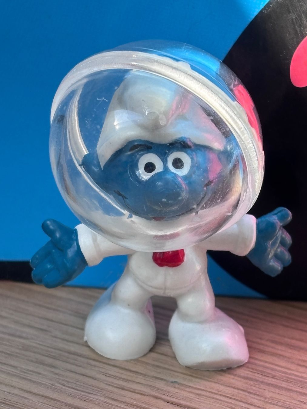 Schleich Figurines: Schlumpf Astronaut – D'occasion à Lyss par Duckszone