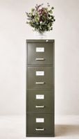 BIGLA Aktenschrank, Schubladenstock, Grün