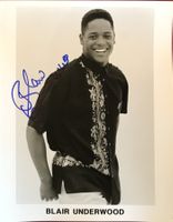 Blair Underwood 1964- Autogramm signiert Foto 20x25cm