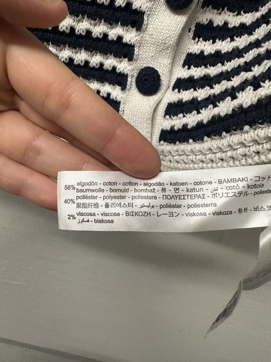Zara Gilet & Giacche senza maniche: Häkelgilet von ZARA, Gr.L – Usato da Uster venduto da staernli4 2