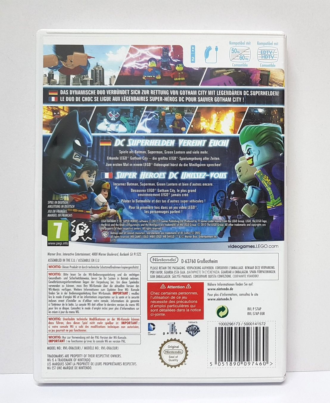Nintendo Giochi: LEGO Batman 2 DC Super Heroes  Wii – Usato da Schüpfheim venduto da Games_Spielkonsolen 3
