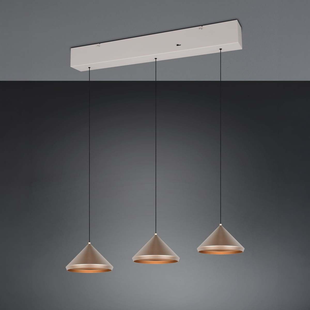 Lampadari & plafoniere: LED Pendelleuchte, Coffee, 70 cm x 18 cm – Nuovo (secondo la descrizione) da Kreuzlingen venduto da Smart-Light