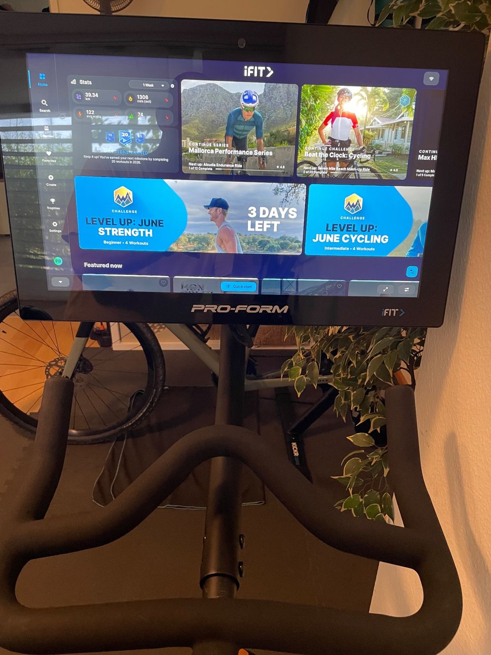 Hometrainer: PRO-FORM Pro C22 Indoor Bike mit iFIT – Usato da Therwil venduto da bor_f6lf 2