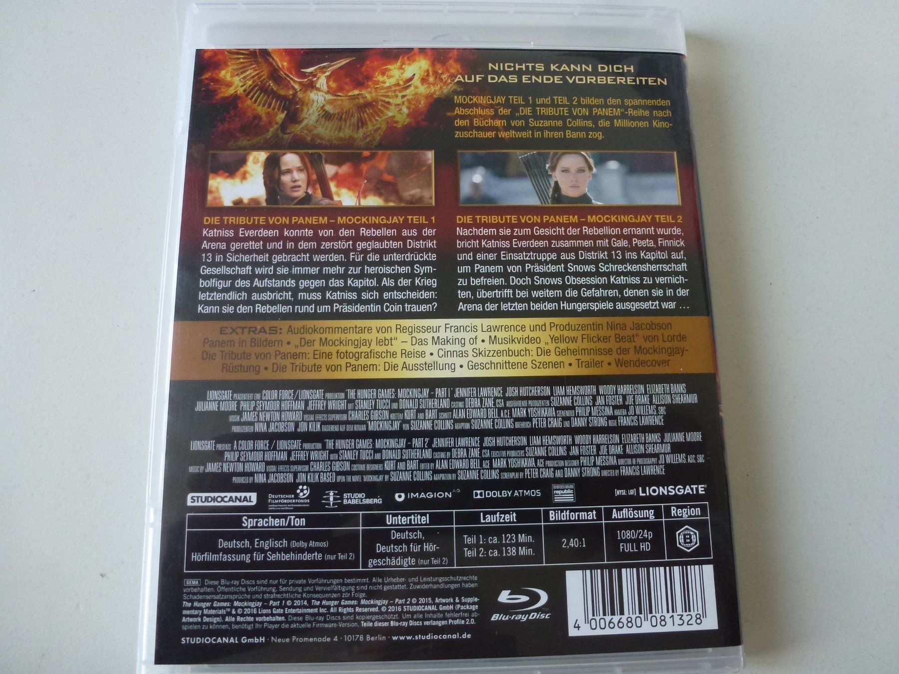 Tous les DVDs: Die Tribute von Panem 3 + 4 (3D Blu-Rays) – Neuf (Voir description) à Bern par Frebo 1
