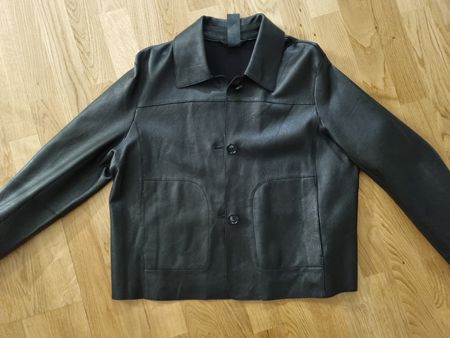 Leder Jacke